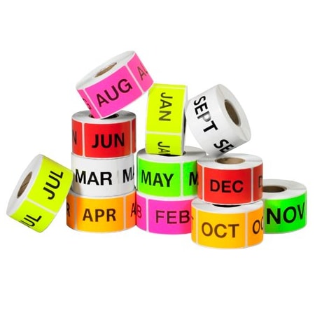 Bsc Preferred 2 x 3'' Easy Order Packs Months Of The Year, 12PK BUY00021166